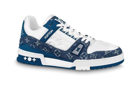 lv schoenen blauw